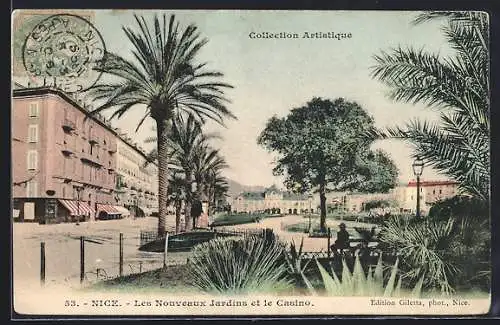 AK Nice, Les Nouveaux Jardins et le Casino