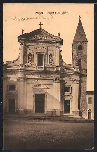 AK Sospel, Église Saint-Michel