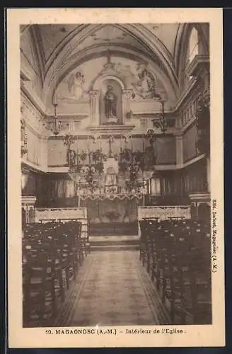AK Magagnosc, Intérieur de l`Église