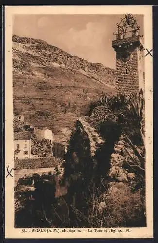 AK Sigale, La Tour et l`Église