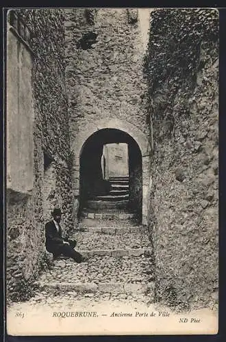 AK Roquebrune, Ancienne Porte de Ville