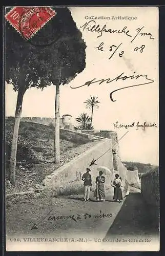 AK Villefranche, Un coin de la Citadelle