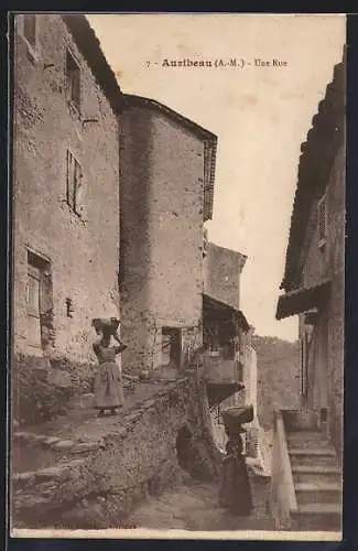 AK Auribeau, Une Rue