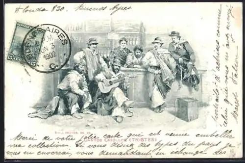 AK Cantos Criollos, Tristes