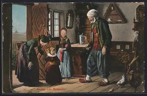 AK Besög hos Bedstefar, Dänen in Tracht