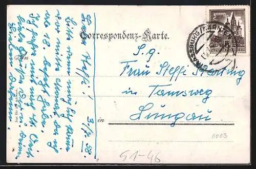 AK Lesachtal, Lesachthaler Bürger in Tracht