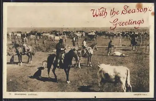 AK Branding Cattle