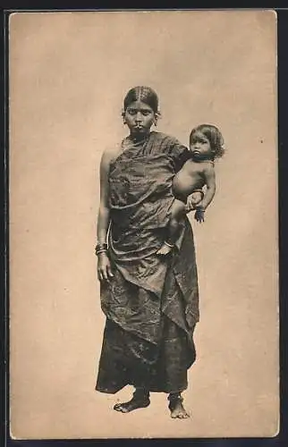 AK Tamil Woman with Child