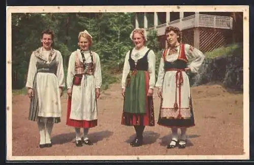 AK Frauen in finnischer Tracht