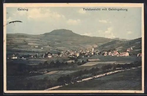 AK Geising, Totalansicht mit Geisingberg
