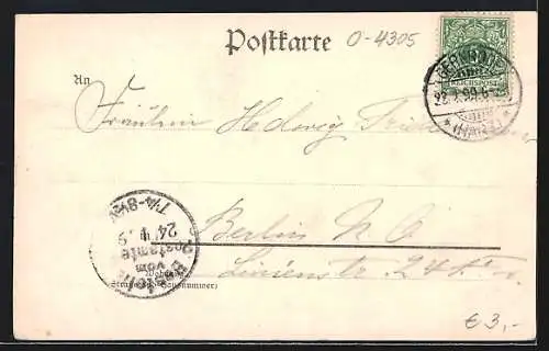 AK Gernrode a. H., Inneres der Kirche
