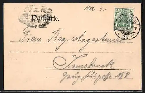 AK Berlin, Am Zeughaus mit Passanten