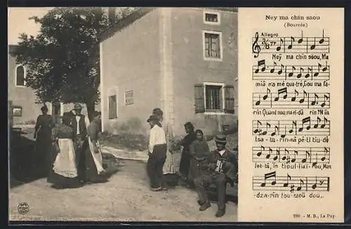 AK Lied Ney ma chin saou, Franzosen beim Tanz