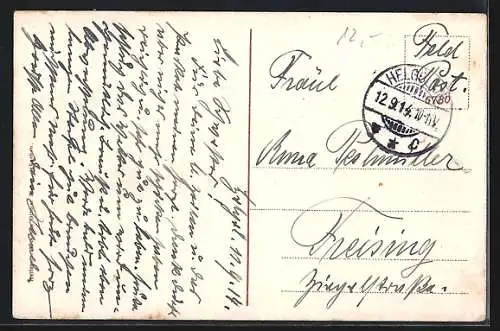 AK Hochsee G. Torpedodivision in Fahrt