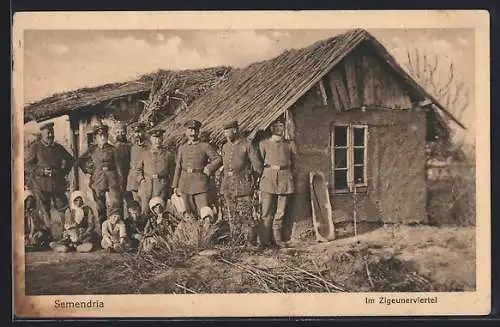 AK Semendria, Im Zigeunerviertel