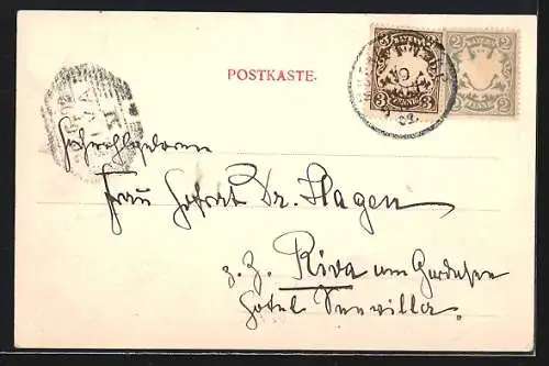 AK Ulm / D., Ortsansicht von Norden aus