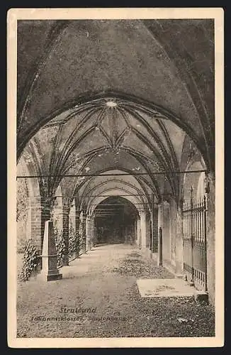 AK Stralsund, Johanniskloster, Säulengang