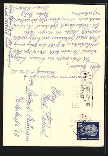 AK Chemnitz, Partie an der Markuskirche