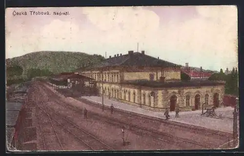 AK Ceska Trebova, Nádrazi