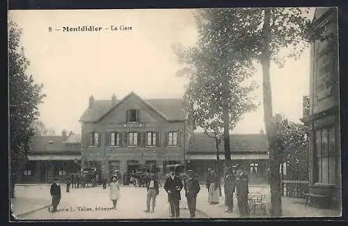 AK Montdidier, La Gare