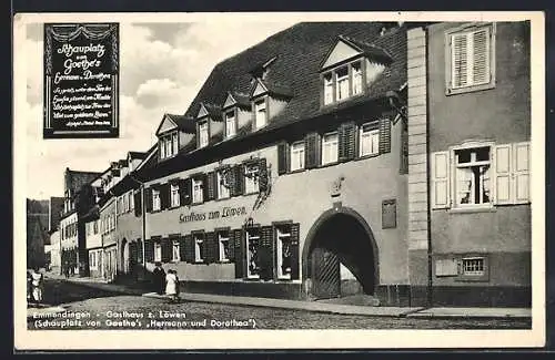 AK Emmendingen, Gasthaus zum Löwen