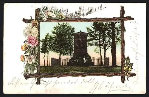 AK Wesel / Rhein, Schill-Denkmal
