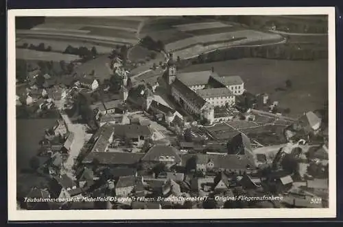 Foto-AK Michelfeld / Oberpfalz, Taubstummenanstalt ehem. Benediktinerabtei