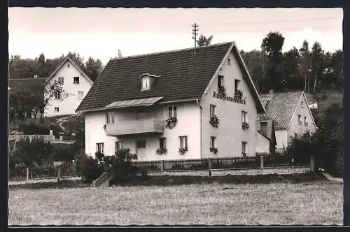 Foto-AK Friedenfels / Fichtelgebirge, Pension Haus Sonnenblick