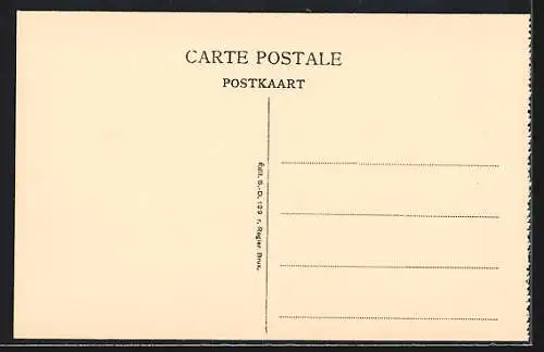 AK Messines, Rue de l`Eglise, Geschäfte