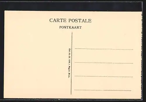 AK Messines, Monument Deleu mit Leuten