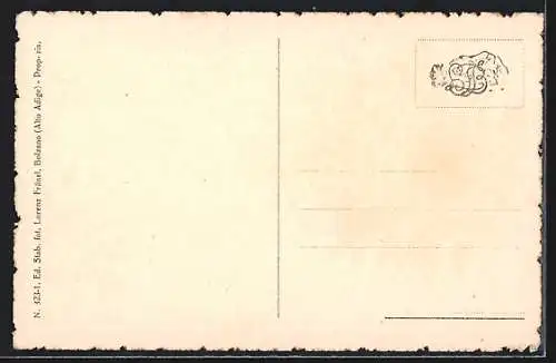 AK Cortina d`Ampezzo, Panorama verso Col Rosa