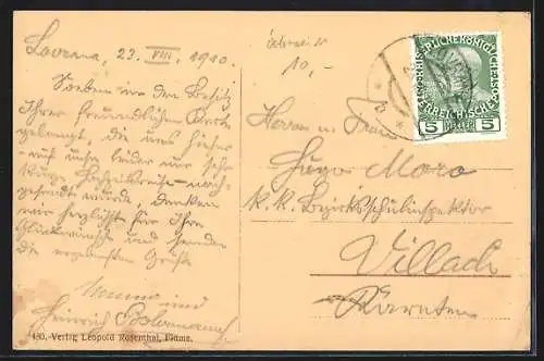 AK Lovrana, Ortspartie