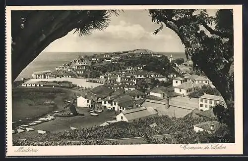 AK Camara de Lobos /Madeira, Ortsansicht aus der Vogelschau
