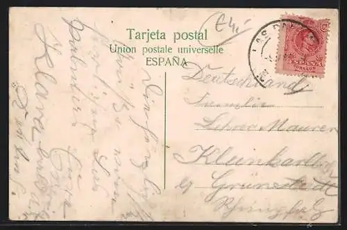 AK Las Palmas, Gran Canaria, Sta. Brigida, Teilansicht