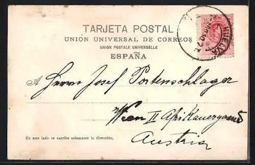 AK Huelva, La Rabida, Punto de partida de Colon para el nuevo mundo
