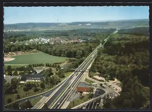 AK Siegburg, Autbahn Raststätte bei Köln-Frankfurt