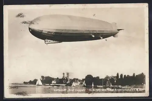 AK Friedrichshafen a. B., Luftschiff Graf Zeppelin LZ 127