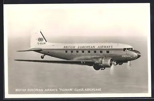 AK British European Airways Pionair Class Aeroplane, Passagierflugzeug