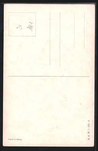 Künstler-AK Fritz Schönpflug: Soldat in Uniform