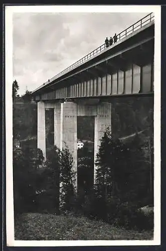 AK Mangfallbrücke der Reichsautobahn München-Landesgrenze