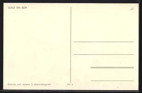 AK Gooi en Eem, Zwei Niederländerinnen in Trachtenkleidung