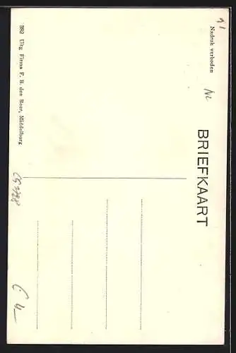 AK Volendam, Op den Uitkijk, Niederländerin hält Ausschau