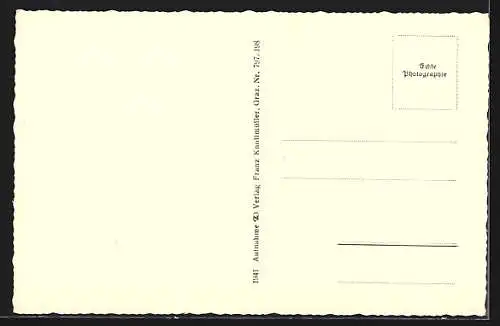 AK Kötschach, Ortsansicht mit Polinik, Cellon u. Kellerwand aus der Vogelschau