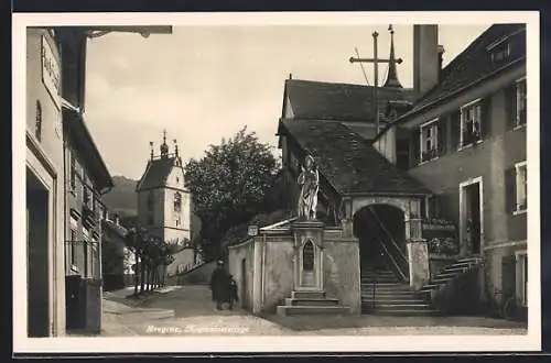 AK Bregenz, Blick zur Kapuzinerstiege