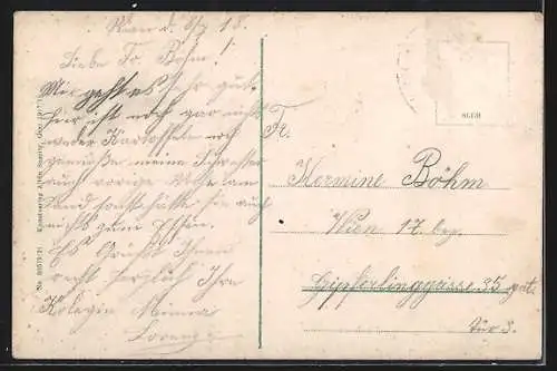 AK Vordernberg, Teilansicht mit Polster und Griesmauer