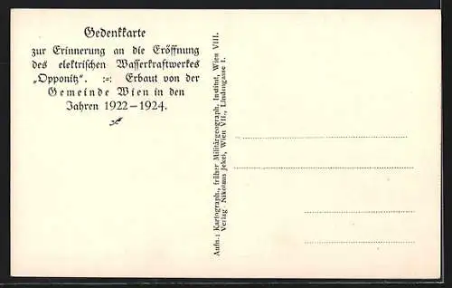 AK Wien, Rathaus mit Festbeleuchtung