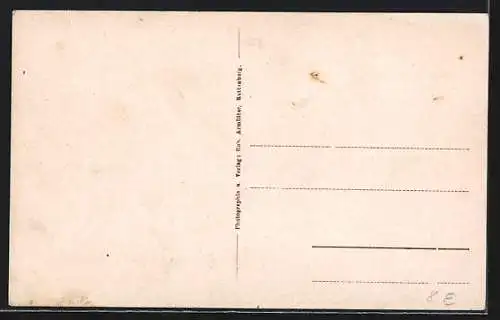 AK Rattenberg a. Inn, Teilansicht vom Flussufer aus