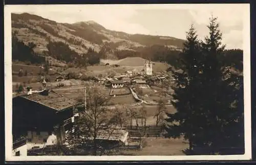 AK Hopfgarten / Brixental, Ortsansicht aus der Vogelschau