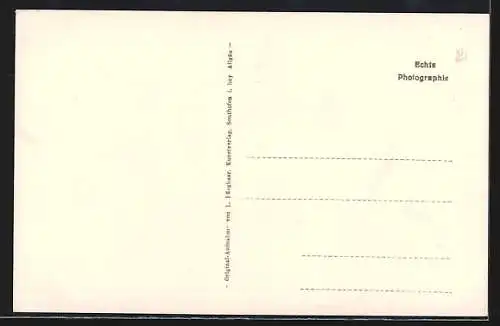 AK Tannheim-Berg /Tirol, Ortsansicht mit Rohnespitze