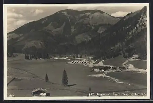 AK Thiersee in Tirol, Ursprung mit grossem Traiten